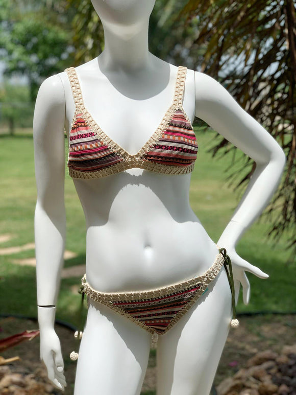 Cream Crochet Wool