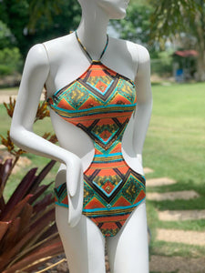 Tribal Spangle Trikini